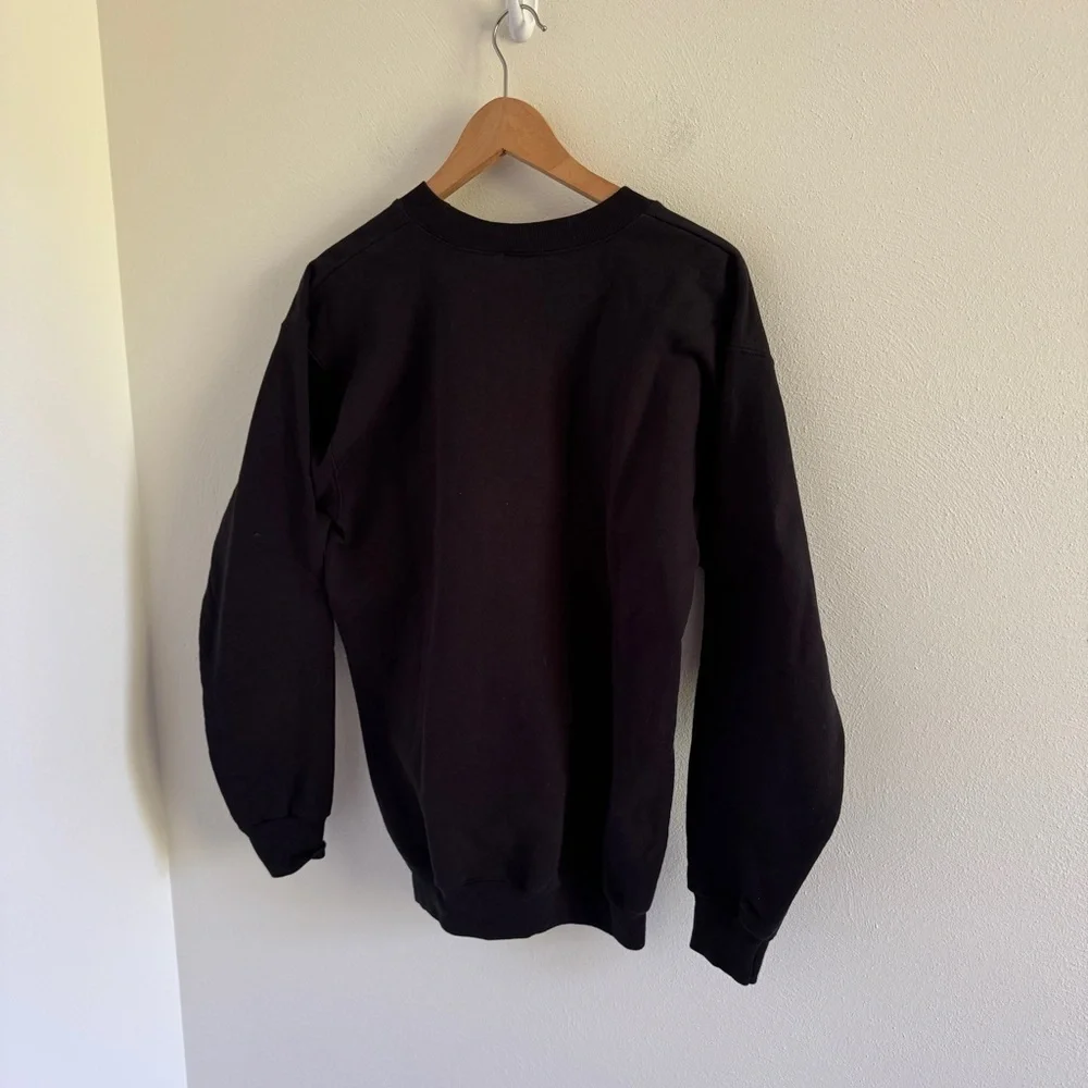 Thrasher Magazine Sweatshirt Godzilla Logo Crewneck Black Small - Picture 7 of 9